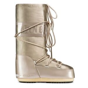 Moon Boot Women's Metallic Gold Winter Boots